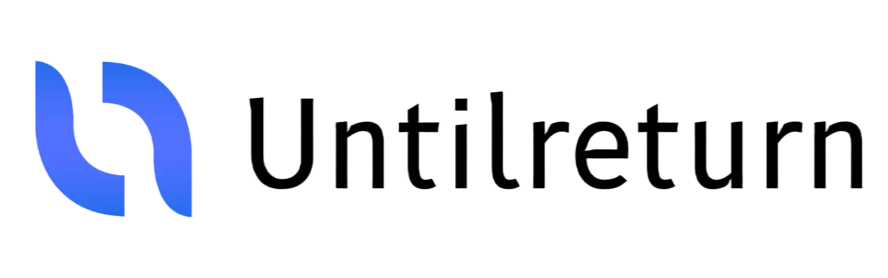 Untilreturn Logo with Name