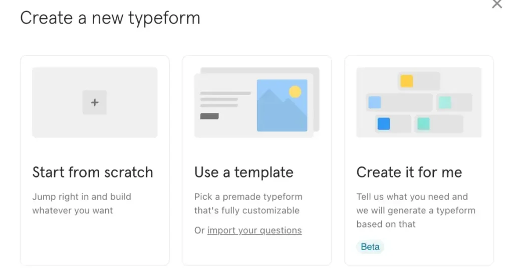 Simplifying Complex Decisions (Typeform)